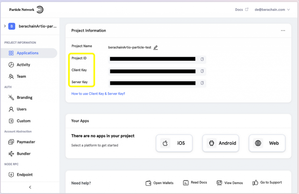 如何在 Berachain 测试网上使用 Particle Network 构建社交登录 dApp | 开发者必备