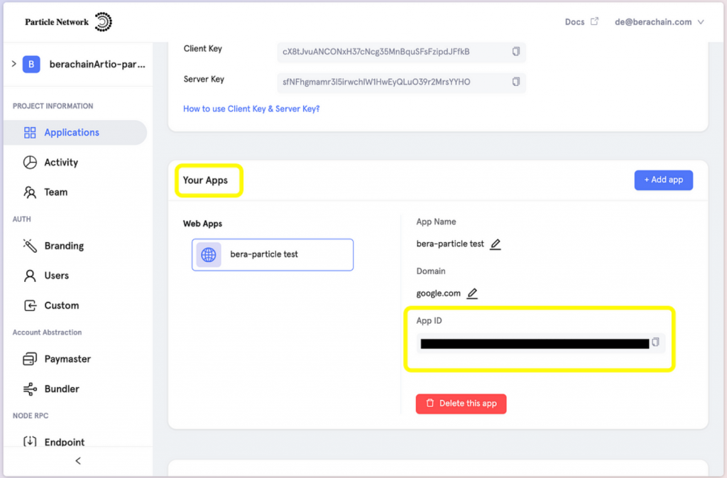 如何在 Berachain 测试网上使用 Particle Network 构建社交登录 dApp | 开发者必备