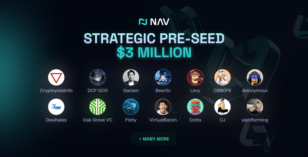 NAV 完成 300 万美元战略种子轮融资，支持 DeFi 革新 | Berachain 生态资讯